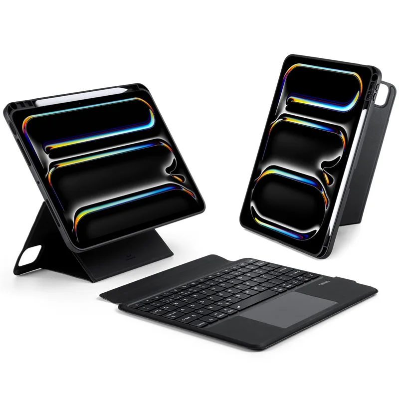 DUX DUCIS DK Series for iPad Pro 11 (2025) / 11 (2024) Detachable Bluetooth-compatible Portuguese Keyboard with PU Leather Case