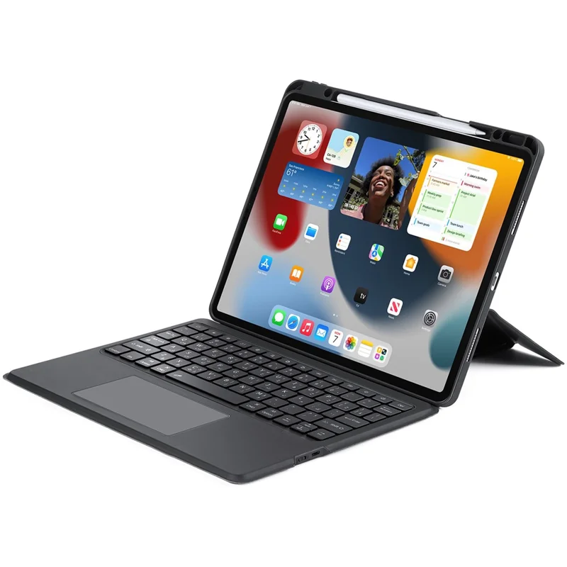 DUX DUCIS DK Series for iPad Air 13 (2025) / (2024) / Pro 12.9 (2022) / (2021) / (2020) Arabic Keyboard with Protective Case