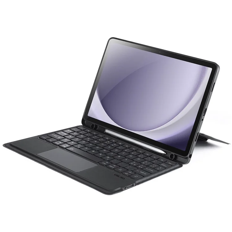 DUX DUCIS DK Series for Samsung Galaxy Tab A9+ Detachable Bluetooth-compatible Italian Keyboard with Leather Case