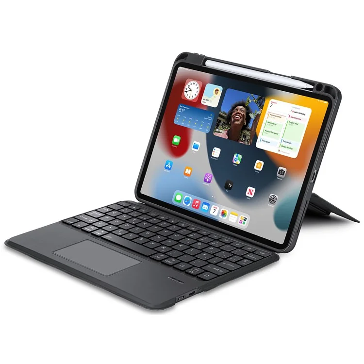 DUX DUCIS DK Serie für iPad Air 11 (2024) / Air (2022) / (2020) / iPad Pro 11 (2022) / (2021) / (2020) / (2018) Spanische Tastatur mit Folio-Lederhülle