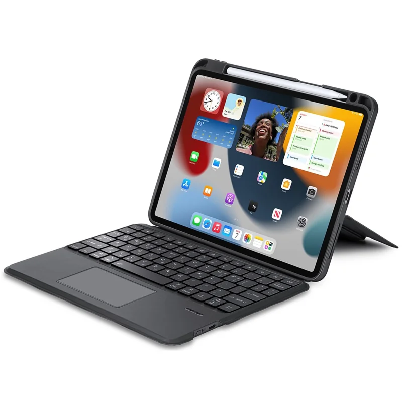 DUX DUCIS DK Série pour iPad Air 11 (2024) / Air (2022) / (2020) / iPad Pro 11 (2022) / (2021) / (2020) / (2018) Clavier rétroéclairé coréen avec étui pour tablette