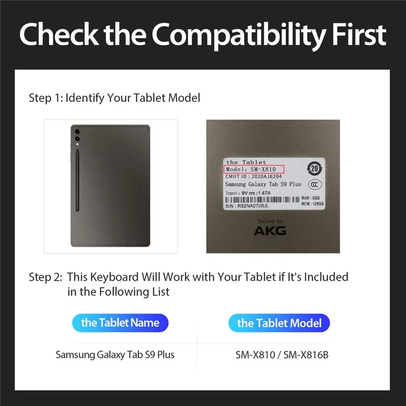 DUX DUCIS DK Series for Samsung Galaxy Tab S10+ / S9+ / S9 FE+ Bluetooth-compatible English Keyboard with Folio PU Leather Cover