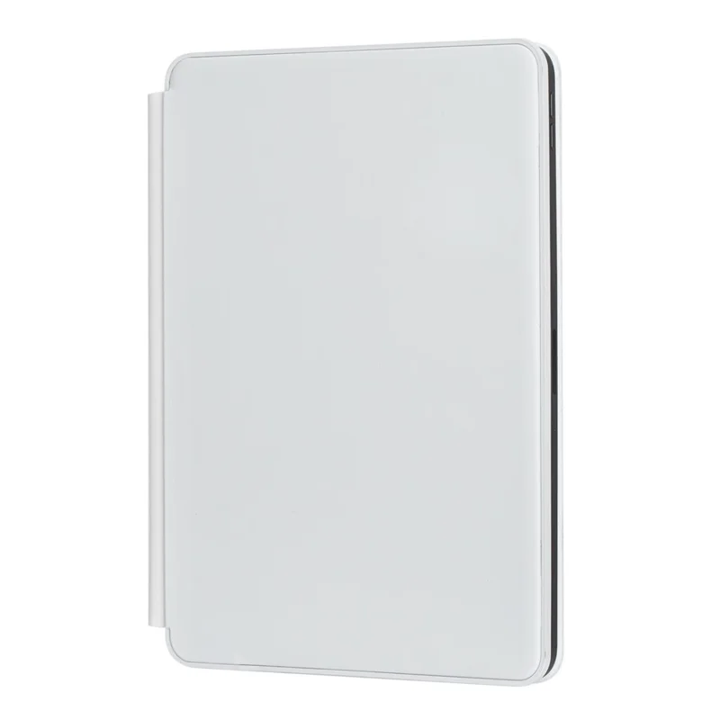 P13 For iPad Pro 11 (2024) Tablet Stand Case with Touchpad Floating Magnetic Keyboard - White