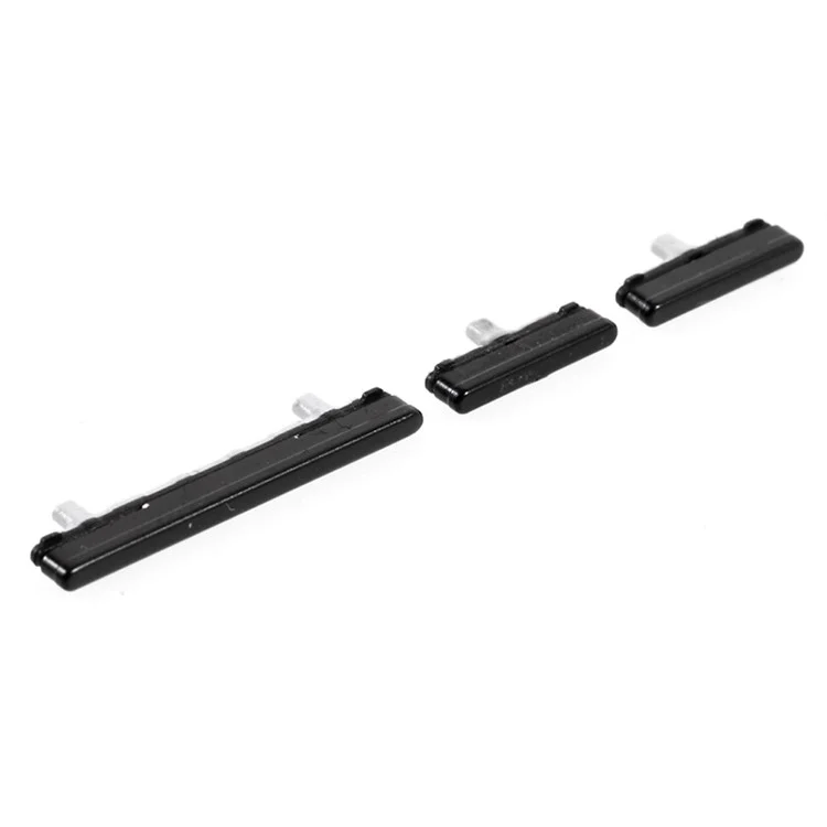 Para Samsung Galaxy Note9 N960 3Pcs / Set OEM Power On / Off and Volume Side Buttons (sin logotipo) - Negro