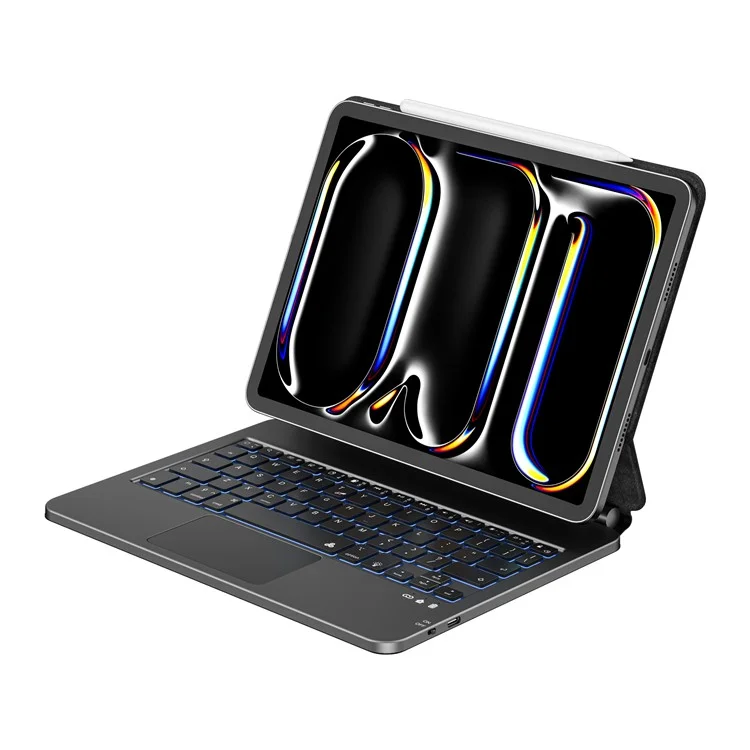 WIWU MK-003 Bluetooth-Compatible Keyboard Case Backlit Magic Keyboard for iPad Air 13 (2025) / (2024) / Pro 12.9 (2022)  /  (2021)  /  (2020)