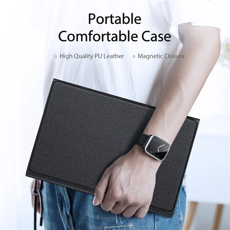 DUX DUCIS For Samsung Galaxy Tab S10 Plus Bluetooth-compatible Keyboard + Tablet Leather Case