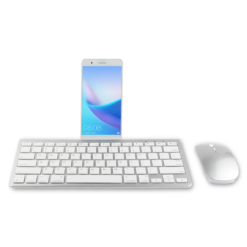 JIUYU JP139 Wireless Bluetooth-compatible Keyboard with Folding Bracket