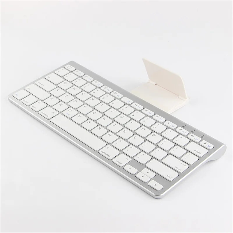 JIUYU JP139 Wireless Bluetooth-compatible Keyboard with Folding Bracket