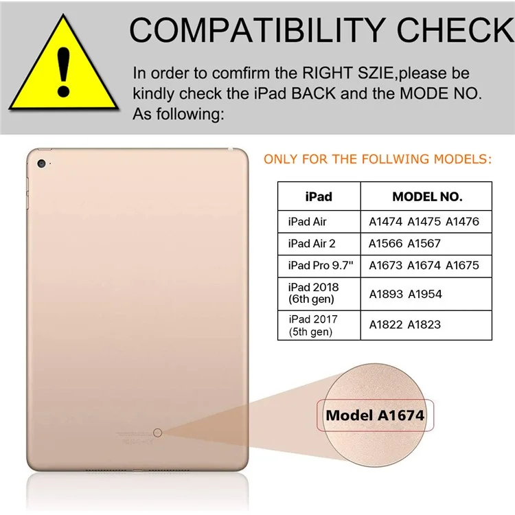 Keyboard Case for iPad 9.7-inch (2018) / (2017) / iPad Pro 9.7 inch (2016) / iPad Air 2 / Air (2013) X7 Bluetooth-compatible Keyboard + Leather Cover - Matcha Green