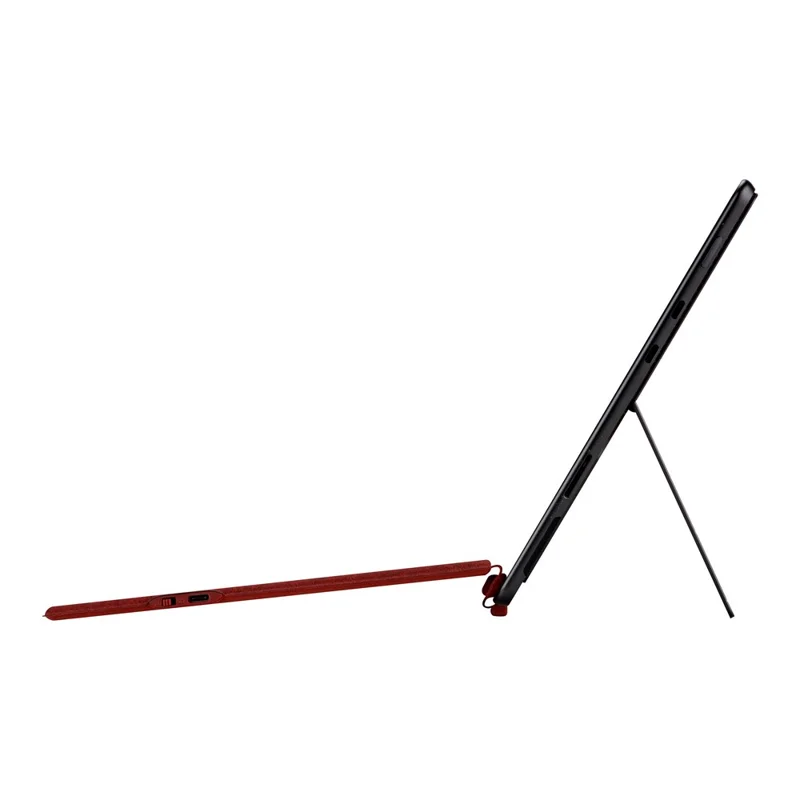 2089D Colorful Backlight Bluetooth-compatible Keyboard for Microsoft Surface Pro 11  /  10  /  9  /  8  /  X - Red