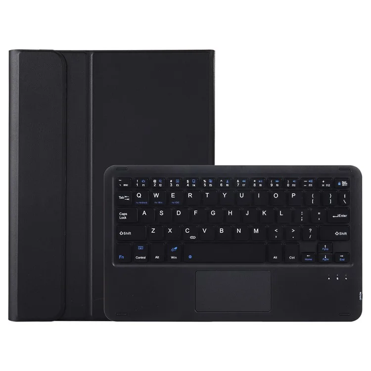 A0N13-A Para Xiaomi Pad 7 Pro / Pad 7 Capa de Tablet de Couro+TPU com Teclado Bluetooth com Touchpad - Preto