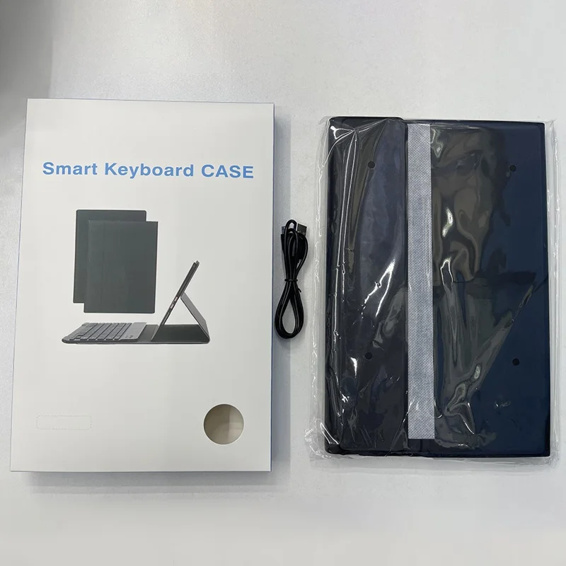 AH25 For Honor Pad X9 / X8a Leather+TPU Ultra Thin Tablet Cover with Bluetooth-compatible Keyboard - Purple