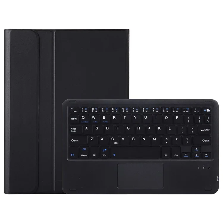 AH21-A per Huawei MatePad SE 11 Custodia in pelle + TPU con tastiera Bluetooth con touchpad - Nero