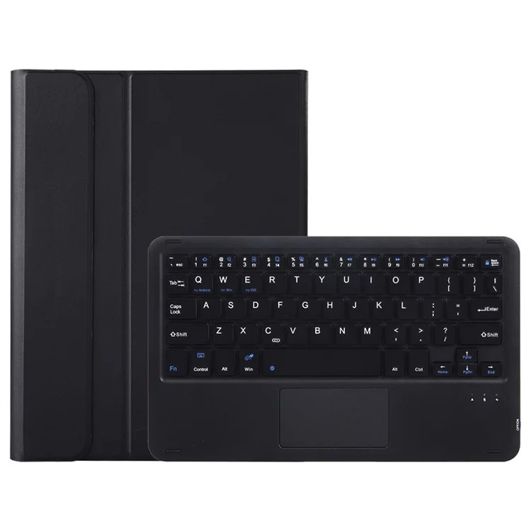 Custodia in pelle per tablet AH15-A For Honor Pad X9 / X8 Pro con tastiera Bluetooth con touchpad - Nero