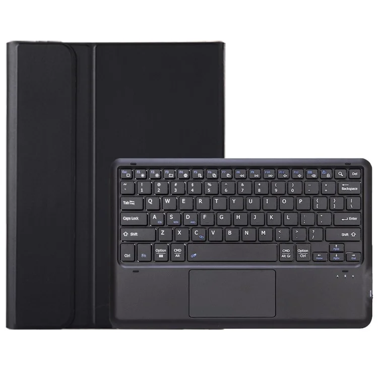 Capa de couro para Xiaomi Pad 6 Max 14 + Teclado Bluetooth com Touchpad - Preto