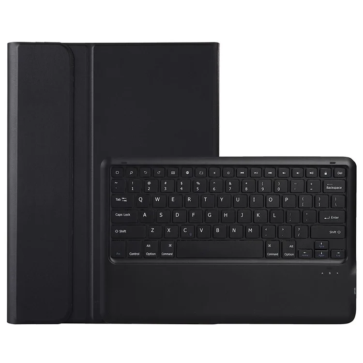 OP15 For Oppo Pad 3 Pro / Oneplus Pad Pro Leather Tablet Cover with Bluetooth-compatible Keyboard - Black