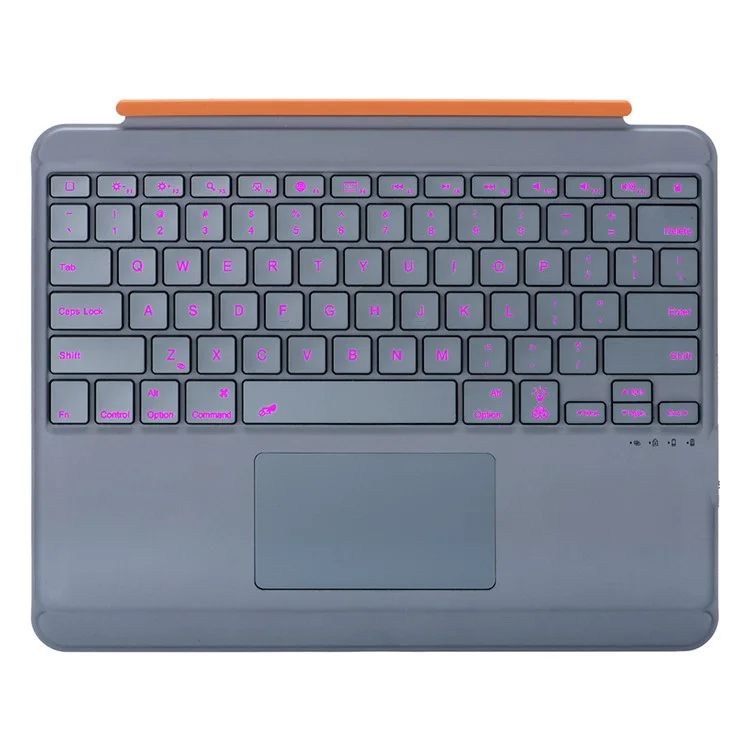 K09P Para iPad Pro 13 (2024) M4 Teclado Bluetooth Destacável Magnético com Touchpad Retroiluminado + Capa para Tablet