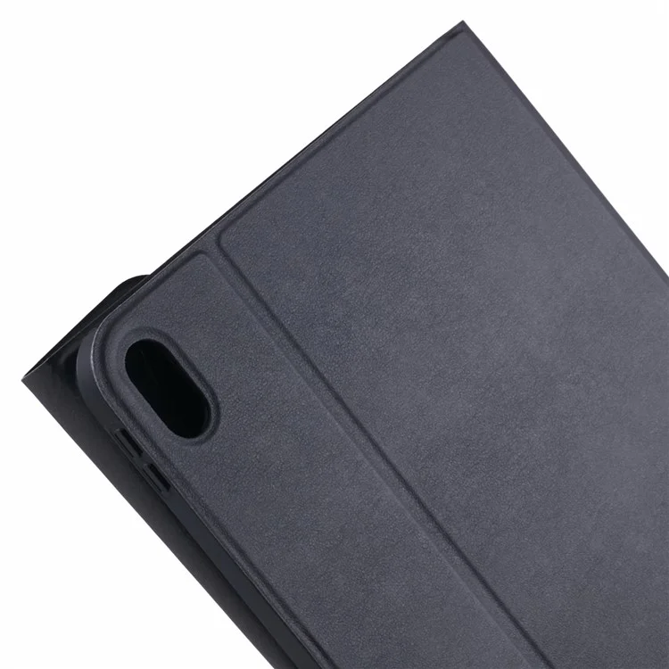 Funda de soporte para tableta de piel sintética con teclado Bluetooth para iPad 10.9 (2022), teclado en inglés y ucraniano