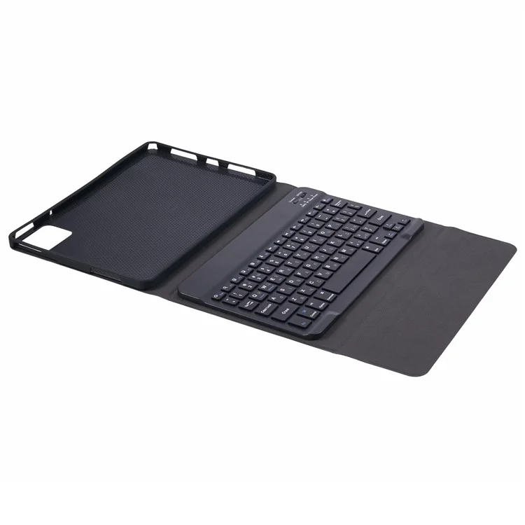 Für Lenovo Tab M11 PU-Leder-Tablet-Ständer-Hülle mit Bluetooth-Tastatur, Englisch + Ukrainisch-Tastatur