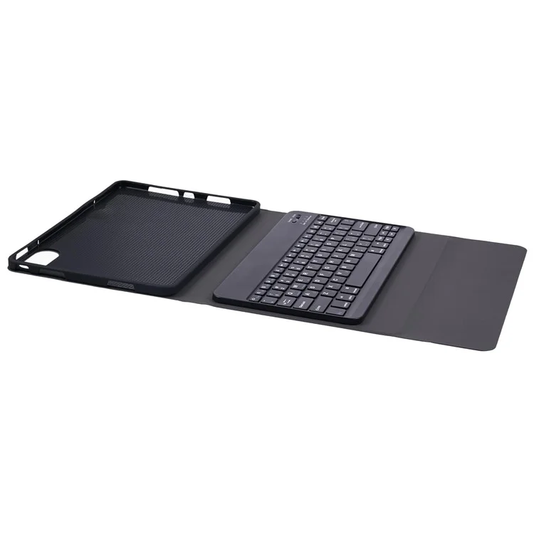 Per Xiaomi Redmi Pad Pro 5G / 4G / Poco Pad 5G / 4G Custodia da tavolo in pelle PU con tastiera Bluetooth, tastiera in inglese + ucraino