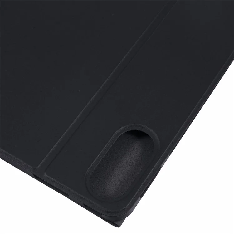 Per Xiaomi Redmi Pad Pro 5G / 4G / Poco Pad 5G / 4G Custodia da tavolo in pelle PU con tastiera Bluetooth, tastiera in inglese + ucraino