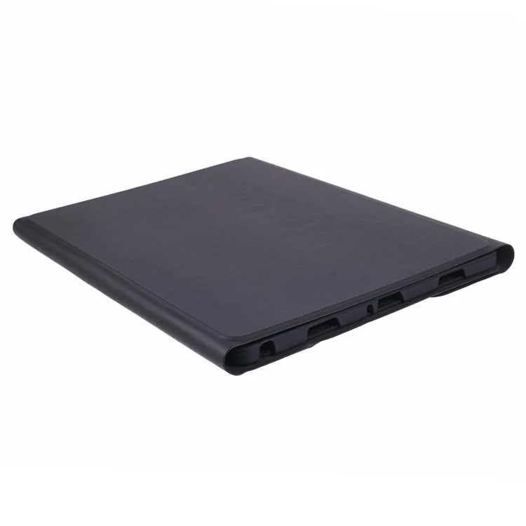 Für Samsung Galaxy Tab A9+ PU-Ledertablet-Standgehäuse mit Bluetooth-Tastatur, Englisch + Ukrainische Tastatur