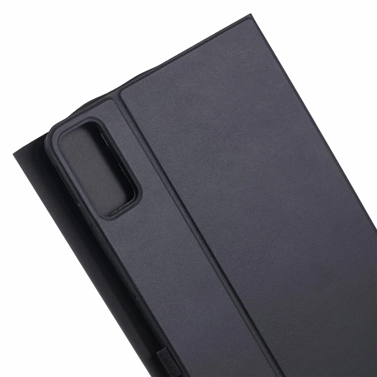 Für Xiaomi Redmi Pad SE PU-Leder-Tablet-Ständer-Hülle mit Bluetooth-Tastatur, Englisch + Ukrainisch-Tastatur