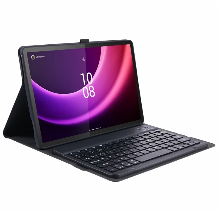Для планшета Lenovo Tab P11 Gen 2 чехол-подставка из искусственной кожи с Bluetooth-клавиатурой, английская + украинская клавиатура