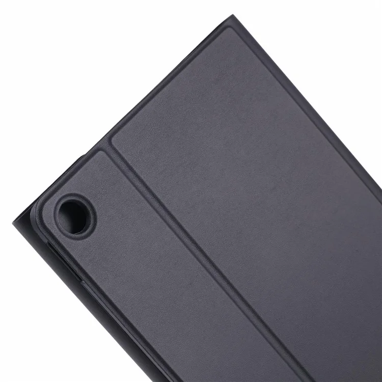 Für Lenovo Tab M10 Plus (3. Generation) TB-125 / TB-128 PU-Leder Tablet-Ständergehäuse mit Bluetooth-Tastatur, Englisch + Ukrainisch Tastatur