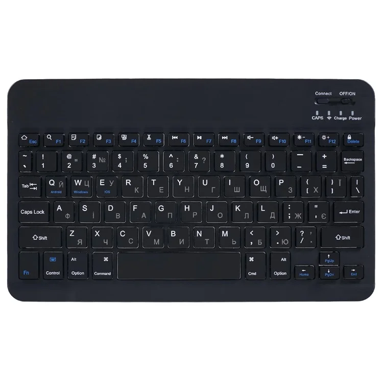 For Honor Pad X9 PU-Ledertablettenstativ mit Bluetooth-Tastatur, Englisch + Ukrainisch Tastatur