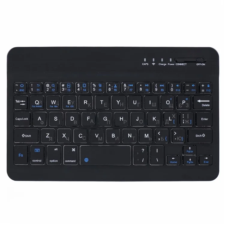 Für Xiaomi Redmi Pad SE 4G 8,7 Zoll PU-Leder Tablet-Ständer-Hülle mit Bluetooth-Tastatur, Englisch + Ukrainisch Tastatur