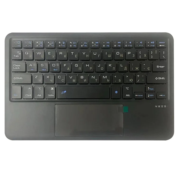Étui de support en cuir PU avec clavier Bluetooth et pavé tactile pour Lenovo Tab P11 Gen 2, clavier en anglais et en ukrainien.