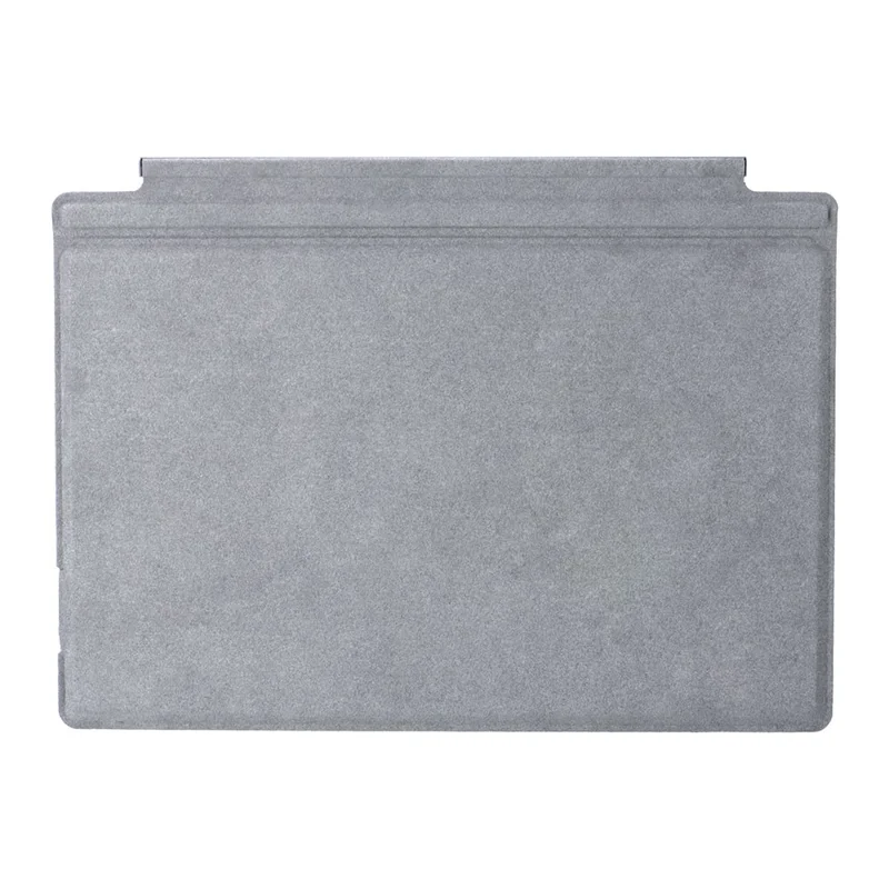 SF-1089D For Microsoft Surface Pro 7+ / 7 / 6 / 5 / 4 / 3 Magnetic Keyboard with Backlit Touchpad Microfiber PU Leather - Light Grey