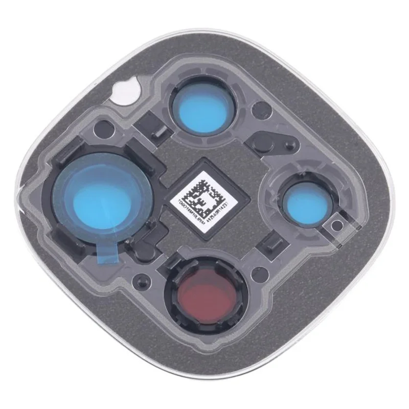 Pour Xiaomi Redmi Note 14 Pro 5G / 14 Pro 4G Support de Lentille de Caméra Arrière OEM avec Verre (Sans Logo) - Noir