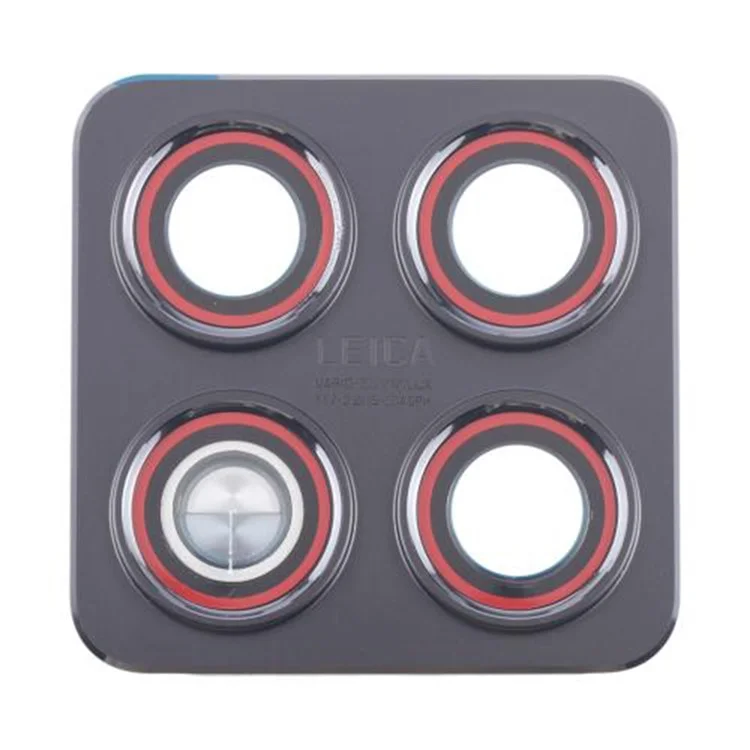 For Xiaomi 14T OEM Back Camera Lens Holder Cover with Glass Part (Without Logo) - Black