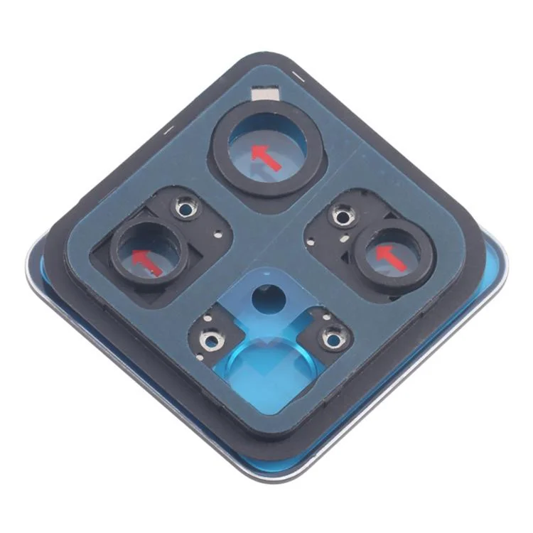 For Xiaomi 14T OEM Back Camera Lens Holder Cover with Glass Part (Without Logo) - Black