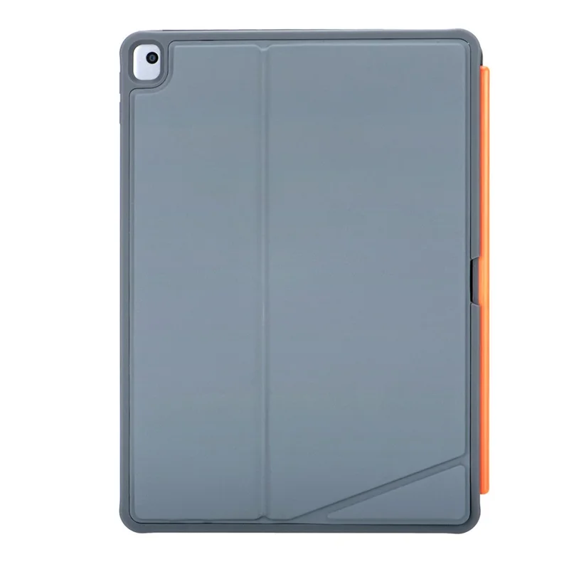 K05 Leather Case for iPad 10.2 (2021) / (2020) / (2019) Metal Rotating Hinge Bluetooth-Compatible Keyboard with Backlit