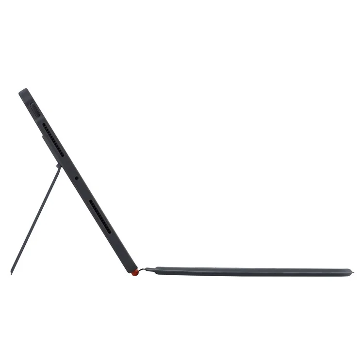 K07 Leather Case for iPad (2025) / Air 11 (2025) / Air 11 (2024) Metal Rotating Hinge Bluetooth-Compatible Keyboard with Backlit