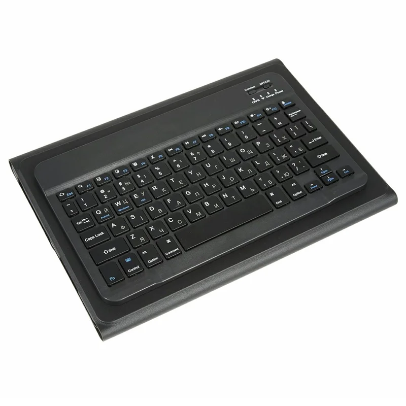 For Lenovo Tab Plus Leather Case with English Ukrainian Bluetooth-Compatible Keyboard Tablet Cover