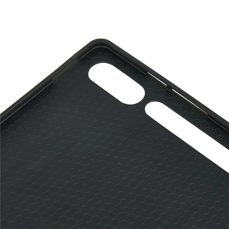 For Samsung Galaxy Tab S10 Ultra Leather Case with English Ukrainian Bluetooth-Compatible Keyboard Tablet Cover with Touchpad