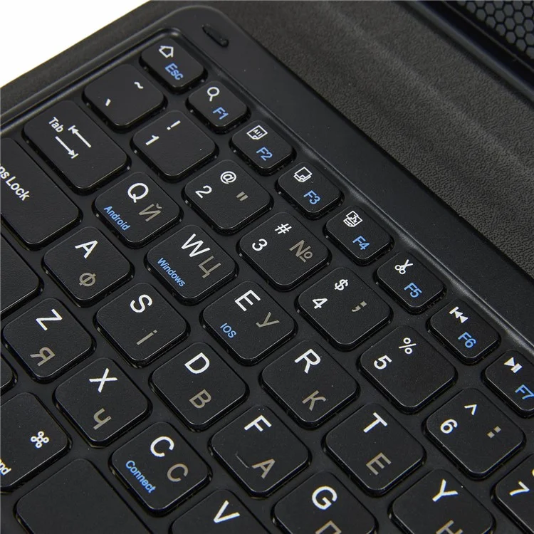 Custodia in pelle per Lenovo Idea Tab Pro con tastiera Bluetooth compatibile in inglese e ucraino con touchpad