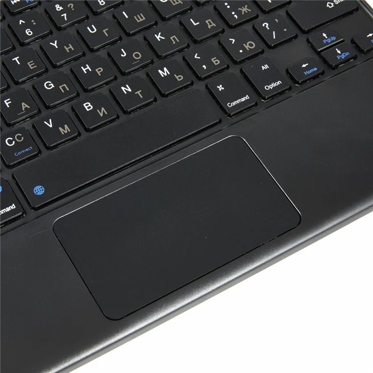 Funda de Cuero para Lenovo Tab 10.1 (2025) TB311 con Teclado Bluetooth Compatible con Inglés y Ucraniano con Touchpad