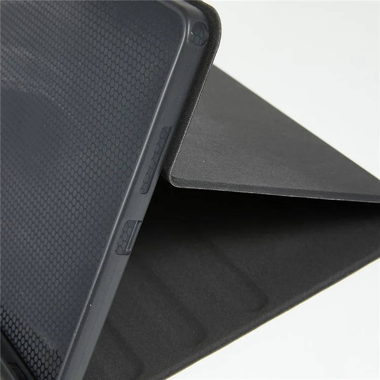 Funda de Cuero para Lenovo Tab 10.1 (2025) TB311 con Teclado Bluetooth Compatible con Inglés y Ucraniano con Touchpad