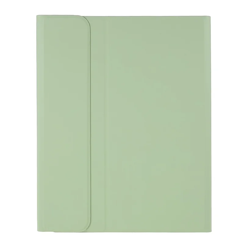 2 in 1 For iPad Pro 11 (2022) / (2021) / (2020) / (2018) Leather Tablet Case with Bluetooth-compatible Keyboard Protective Stand Tablet Cover with Pen Slot - Green