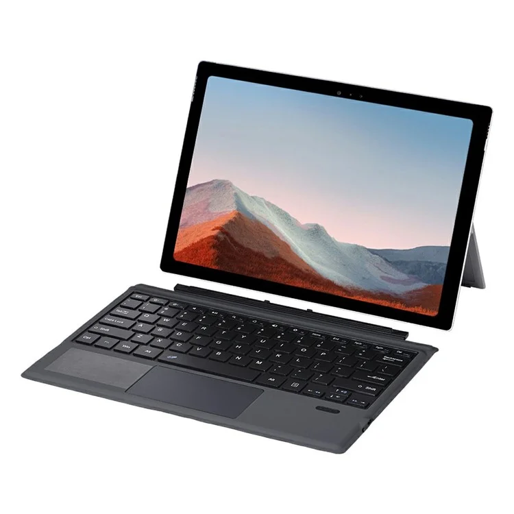 Teclado compatível com Bluetooth 1109-A para Microsoft Surface Pro 7+ / 7 / 6 / 5 / 4 / 3 com Touchpad para Tablet