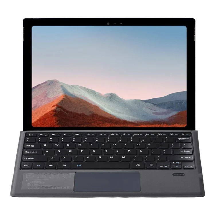 Teclado compatível com Bluetooth 1109-A para Microsoft Surface Pro 7+ / 7 / 6 / 5 / 4 / 3 com Touchpad para Tablet