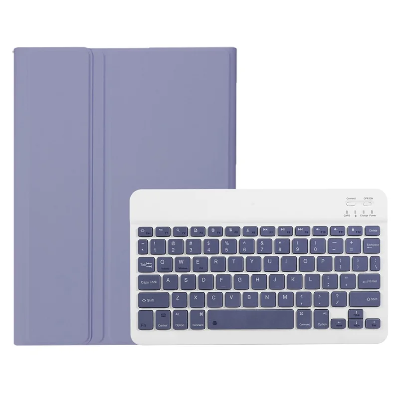 AM31 For Lenovo Xiaoxin Pad 11 2025 / Idea Tab Tablet TB336ZU / TB336FU Leather Case Bluetooth-Compatible Keyboard - Purple