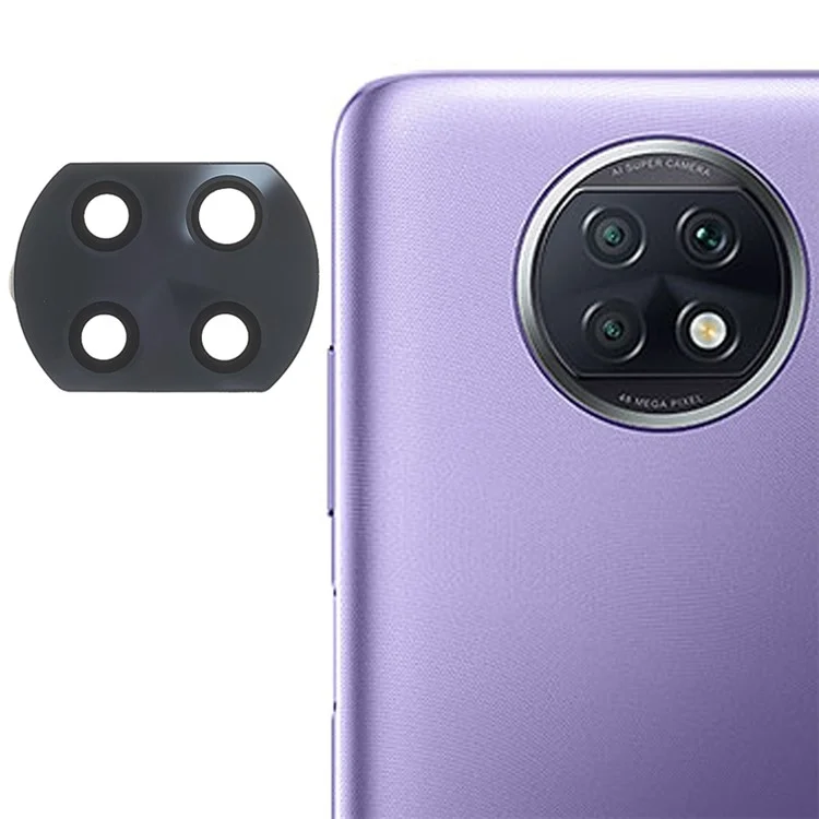 Запасная задняя камера OEM Glass Lens для Xiaomi Redmi Note 9T 5G (M2007J22G, J22)