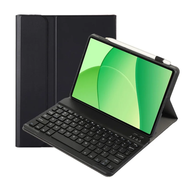 OP17 Für Oppo Pad SE Abnehmbares Bluetooth-kompatibles Tastatur-Etui Ultra-Dünn Leder Tablet-Ständer Hülle