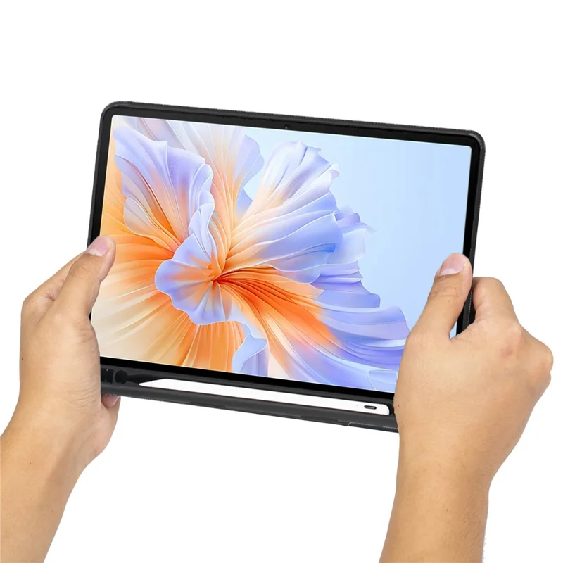 TH27-AS Für Honor Pad V9 / Pad GT Beleuchtete Touchpad Bluetooth-kompatible Tastatur Lederhülle